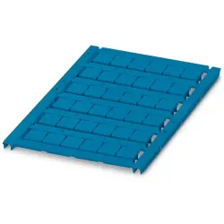 Marker, blue, unlabeled for terminal block, 0829172