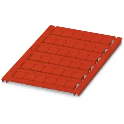Marker, red, unlabeled for terminal block, 0829169