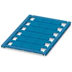 Marker, blue, unlabeled for terminal block, 0829182