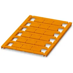Marker, orange, unlabeled for terminal block, 0829180