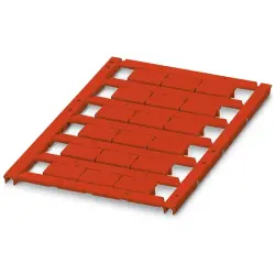 Marker, red, unlabeled for terminal block, 0829179