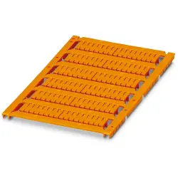 Marker, orange, unlabeled for terminal block, 0829506