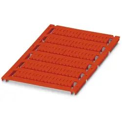 Marker, red, unlabeled for terminal block, 0829505
