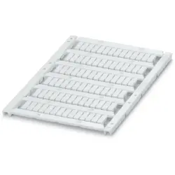 Marker, white, unlabeled for terminal block, 0828732