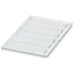 Marker, white, unlabeled for terminal block, 0828734