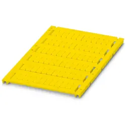 Marker, yellow, unlabeled for terminal block, 0828735