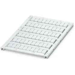 Marker, white, unlabeled for terminal block, 0828736