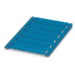 Marker, blue, unlabeled for terminal block, 0829167