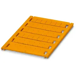 Marker, orange, unlabeled for terminal block, 0829165
