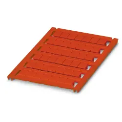 Marker, red, unlabeled for terminal block, 0829164