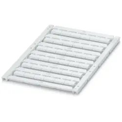 Marker, white, unlabeled for terminal block, 0829204