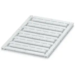 Marker, white, unlabeled for terminal block, 0829214