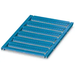 Marker, blue, unlabeled for terminal block, 0829518