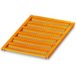 Marker, orange, unlabeled for terminal block, 0829516