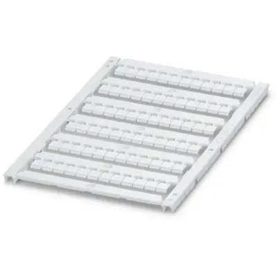 Marker, white, unlabeled for terminal block, 0828744 - 1