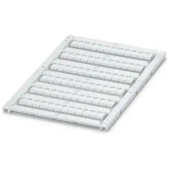 Marker, white, unlabeled for terminal block, 0828744