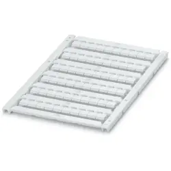 Marker, white, unlabeled for terminal block, 0828746