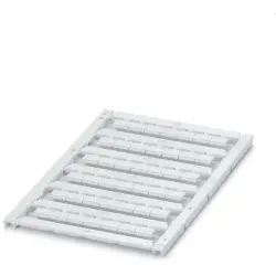 Marker, white, unlabeled for terminal block, 0828748