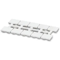 Marker, white, unlabeled for terminal block, 0830916
