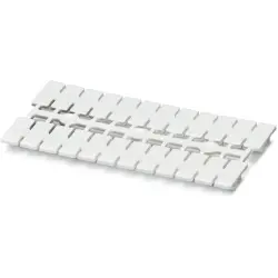 Marker, white, unlabeled for terminal block, 0830905