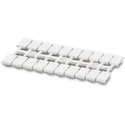 Marker, white, unlabeled for terminal block, 0830903