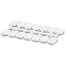 Marker, white, unlabeled for terminal block, 0830906