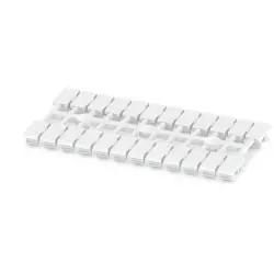 Marker, white, unlabeled for terminal block, 0830910
