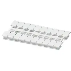 Marker, white, unlabeled for terminal block, 0830907