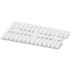 Marker, white, unlabeled for terminal block, 0830911