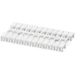 Marker, white, unlabeled for terminal block, 0830917