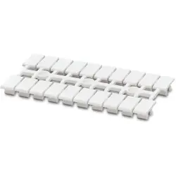 Marker, white, unlabeled for terminal block, 0830919