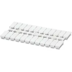 Marker, white, unlabeled for terminal block, 0830928