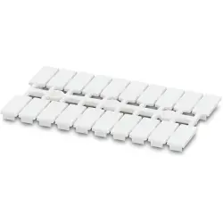 Marker, white, unlabeled for terminal block, 0830926