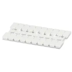 Marker, white, unlabeled for terminal block, 0830923