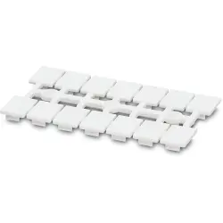 Marker, white, unlabeled for terminal block, 0830932