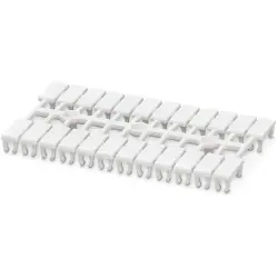 Marker, white, unlabeled for terminal block, 0830933