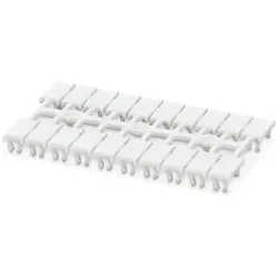 Marker, white, unlabeled for terminal block, 0830931