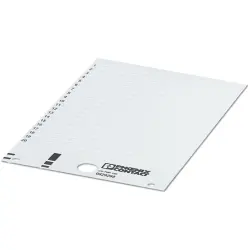Marker, white, unlabeled for terminal block, 0829260