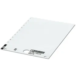 Marker, white, unlabeled for terminal block, 0830770
