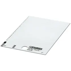 Marker, white, unlabeled for terminal block, 0830768