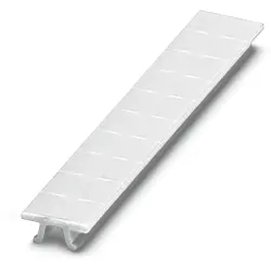 Marker, white, labeled, horizontal: U, V, W, N, GND, U, V, W, N, GND for terminal block, 1051430