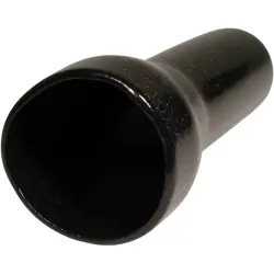 Cable grommet, black, for connector, HD30-18BT-BK
