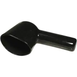 Cable grommet, black, for connector, HD30-24BT-90-BK