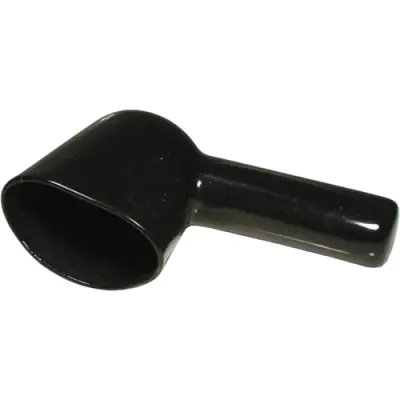 Cable grommet, black, for connector, HD30-24BT-90-BK - 1