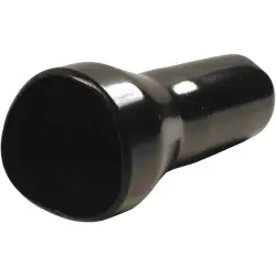 Cable grommet, black, for connector, HD30-24BT-BK