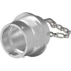 Dust cap, aluminum, for connector, HDC34-18