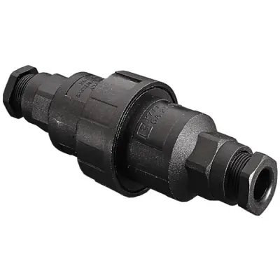 Cable connector, 8 pole, straight, cable Ø 3.5 to 8.0 mm, IP68, PX0777/CAT6ASTP - 1