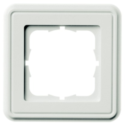 Cover frame, white, 100027371 - 1