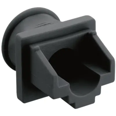 Protective cap, black, for RJ45 connector, 2533 01 SCHWARZ - 1
