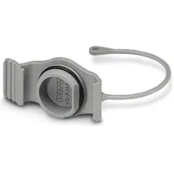 Protective cap, gray, for panel mounting frame, 1652606